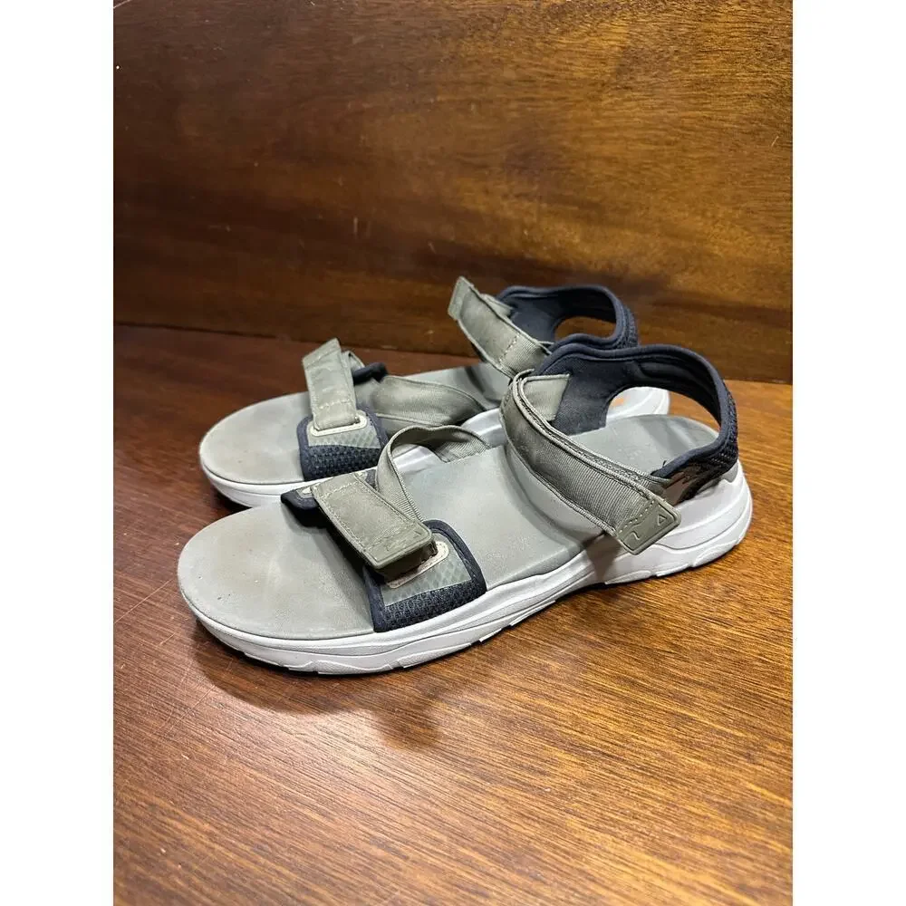 Teva Classic Outdoor Hiking Camping Sandals Men 11 Green Neutral Comfortable